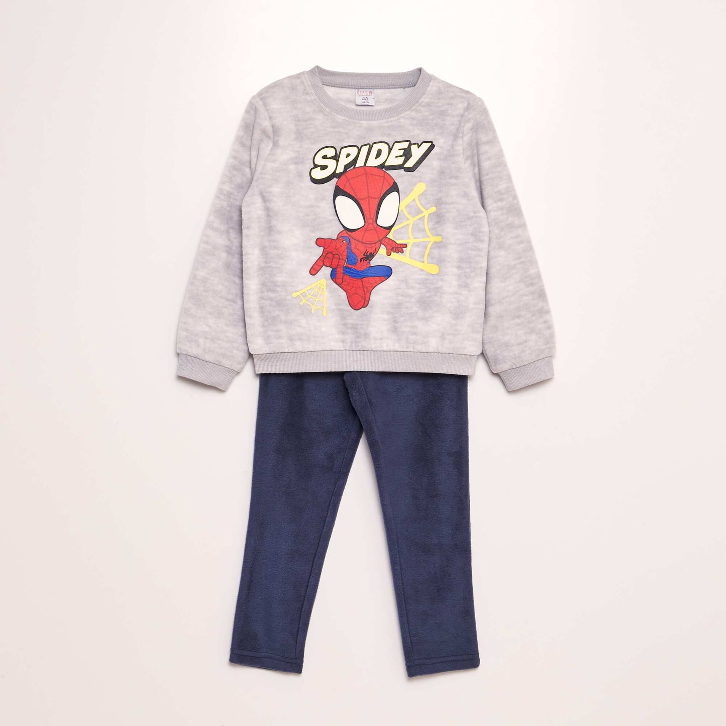 'Spiderman' fleece pyjama set - 2-piece set GREY