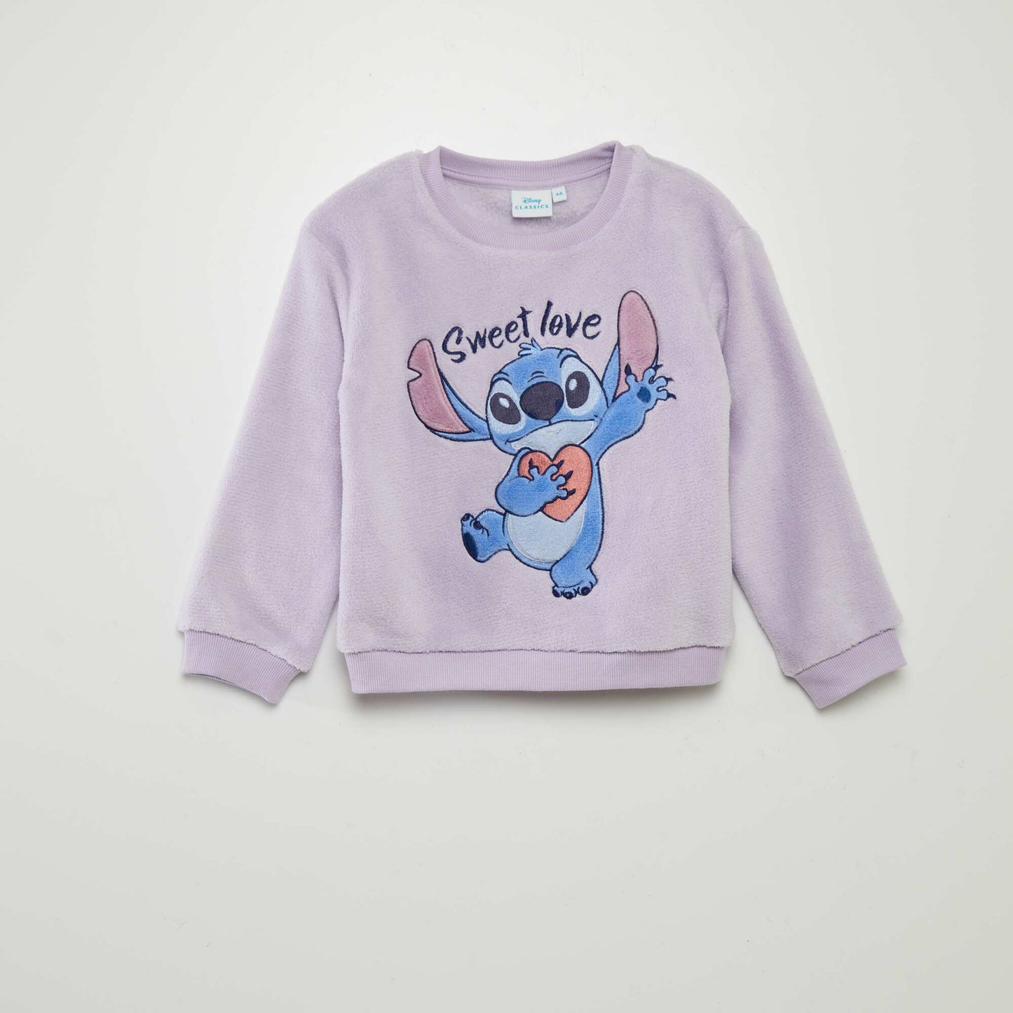 Disney Stitch fleece pyjama set - 2-piece set PURPLE