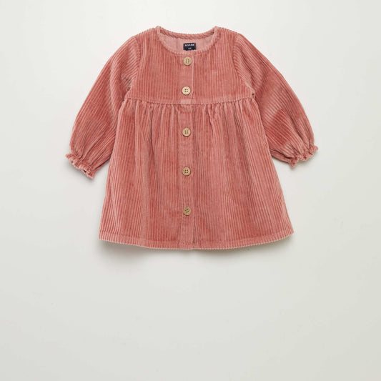 Corduroy dress PINK