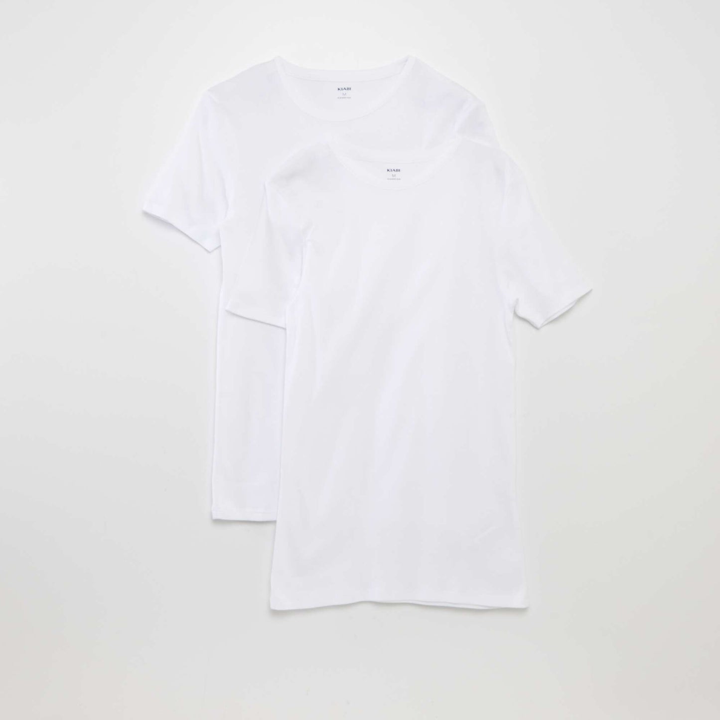 Pack of 2 basic T-shirts white