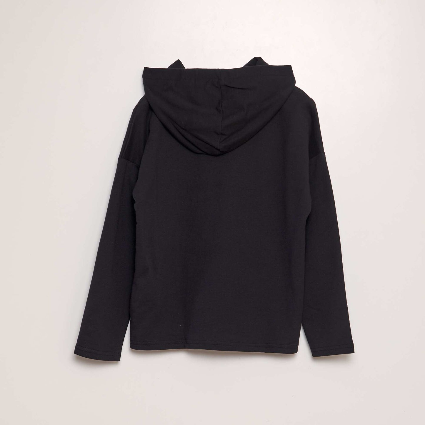 Hooded T-shirt BLACK