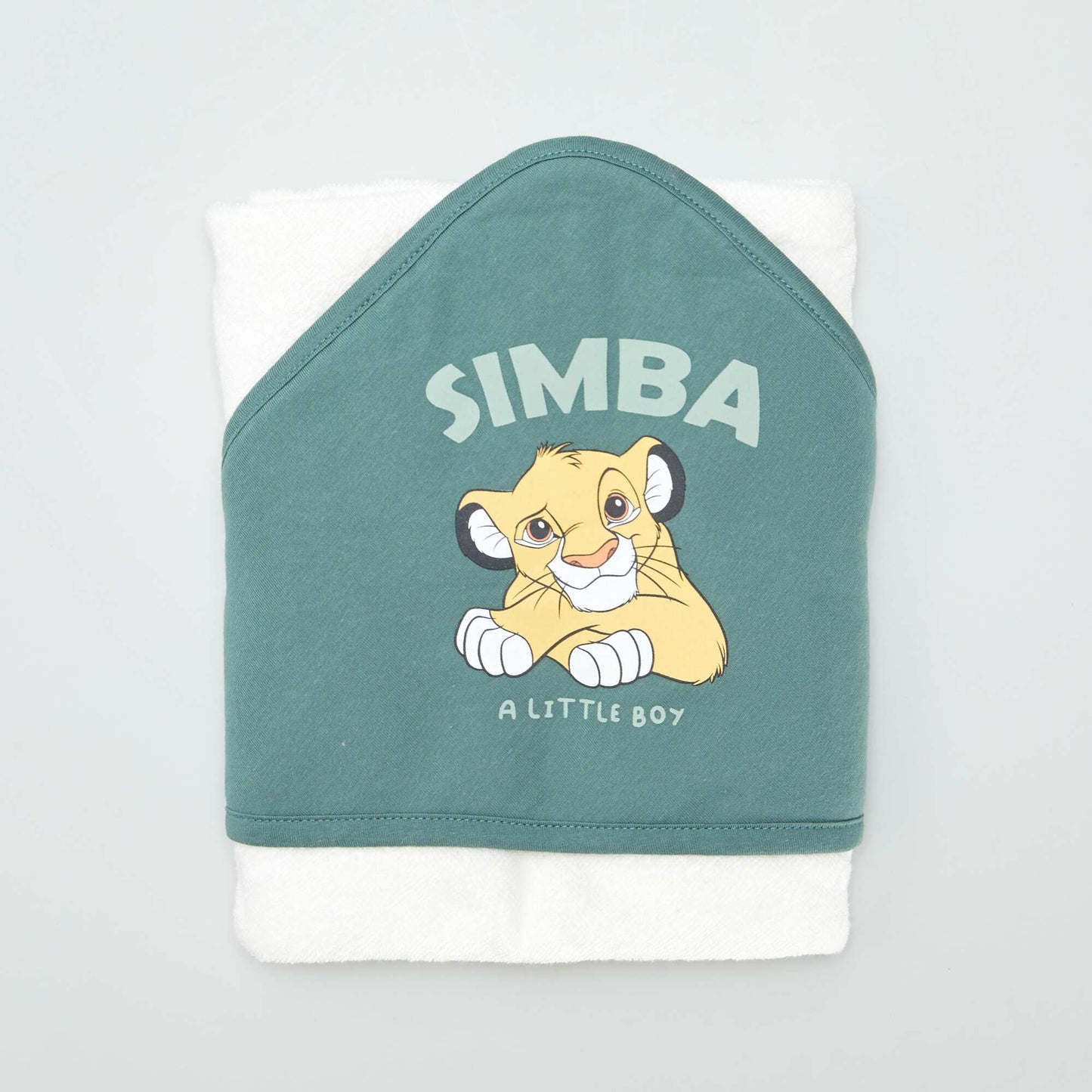 Disney hooded bath towel GREEN