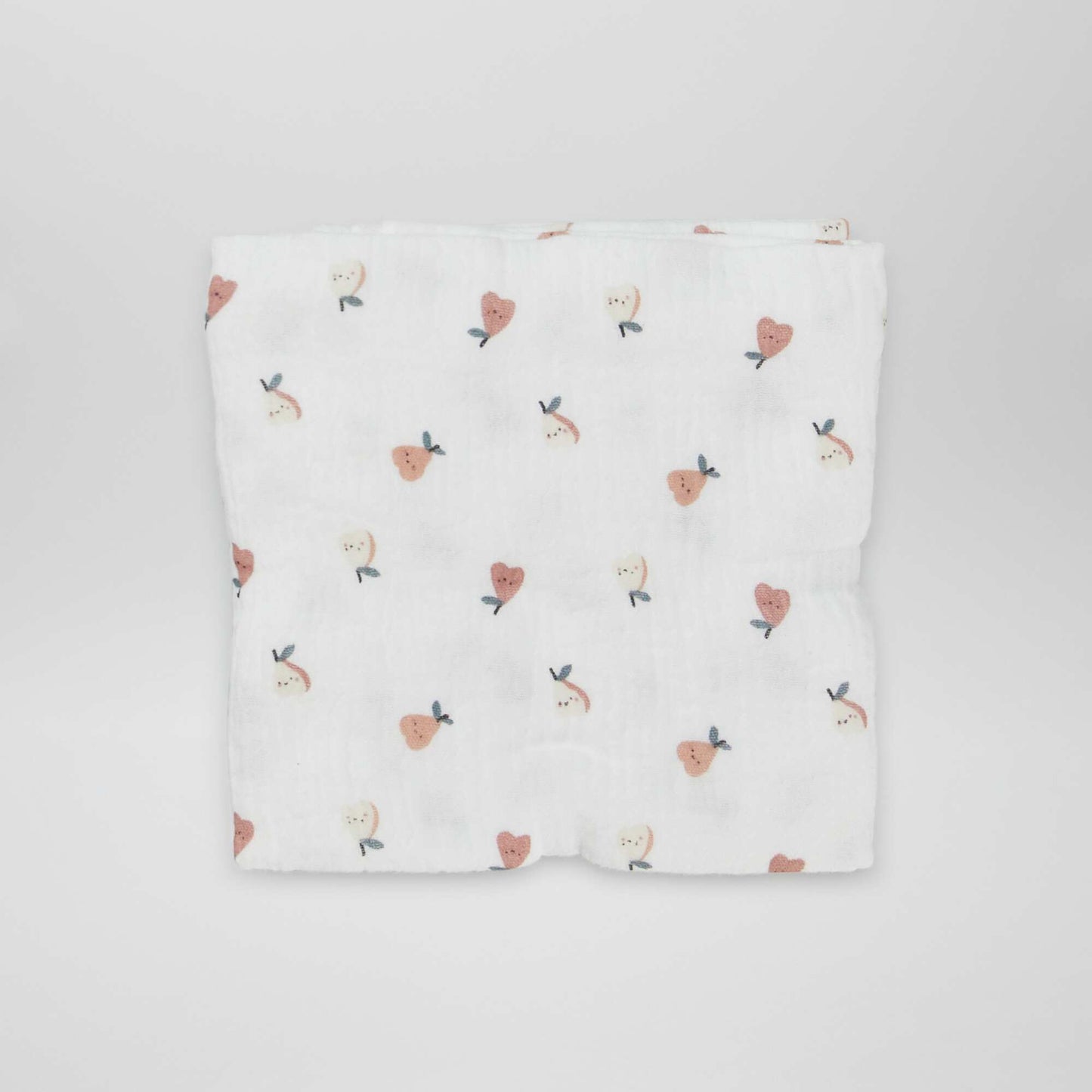 Pack of 3 muslin squares WHITE