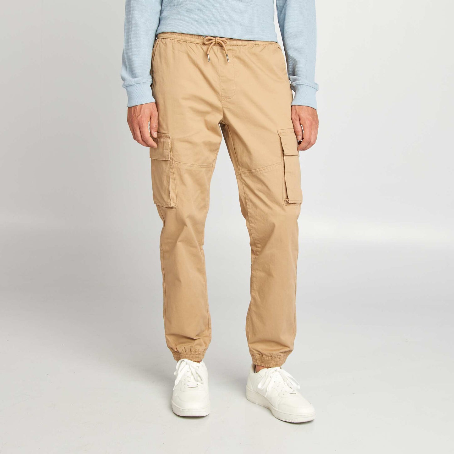 Multi-pocket trousers BEIGE