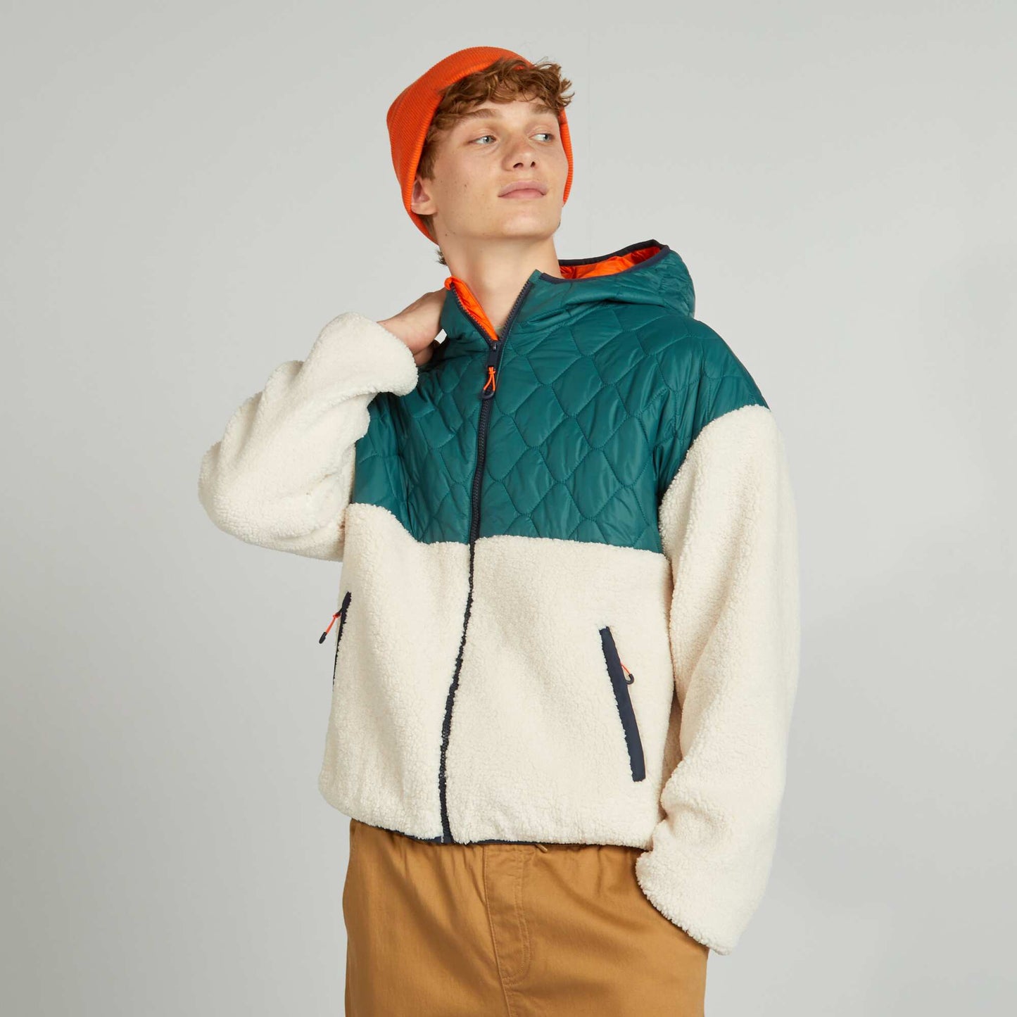 Sherpa jacket GREEN