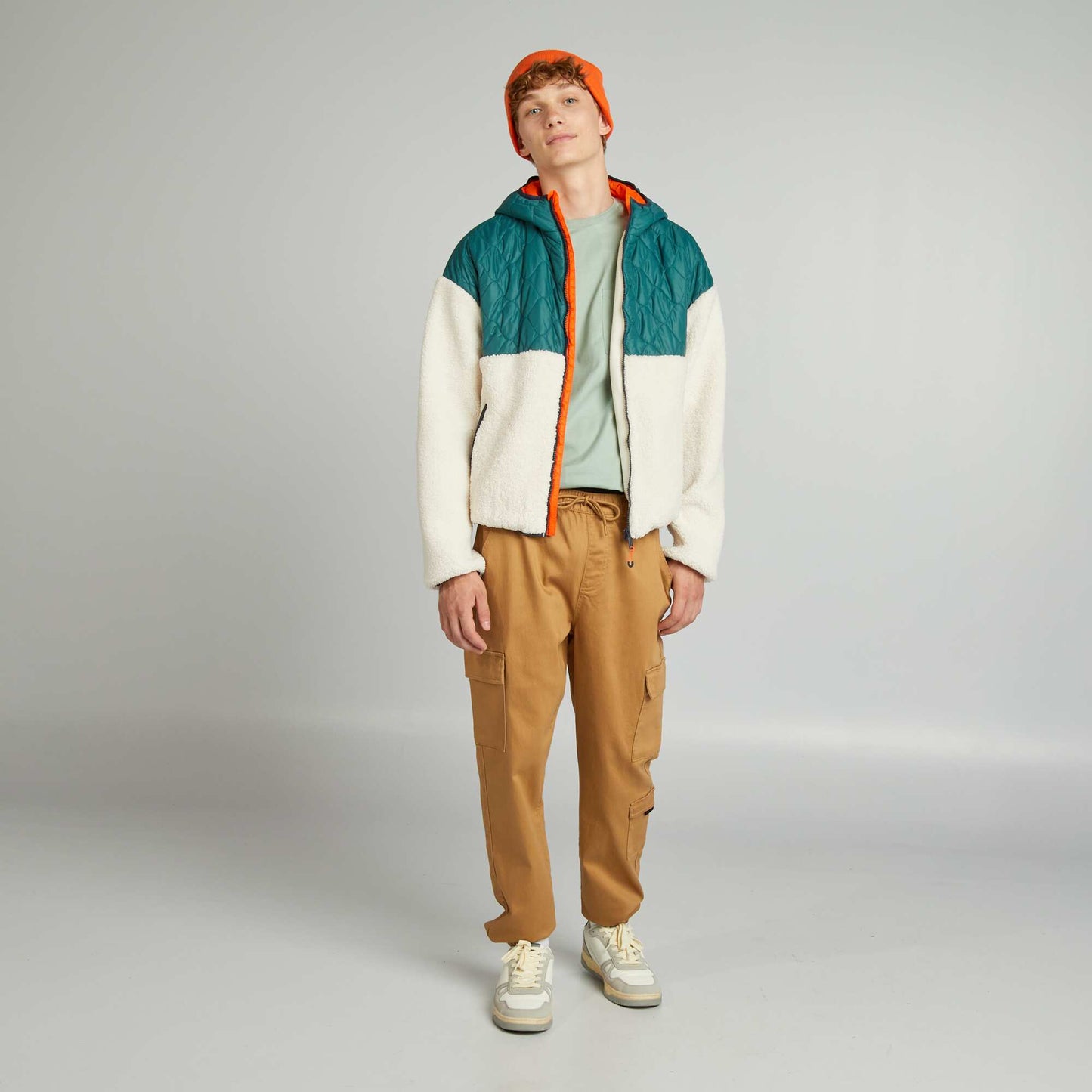 Sherpa jacket GREEN