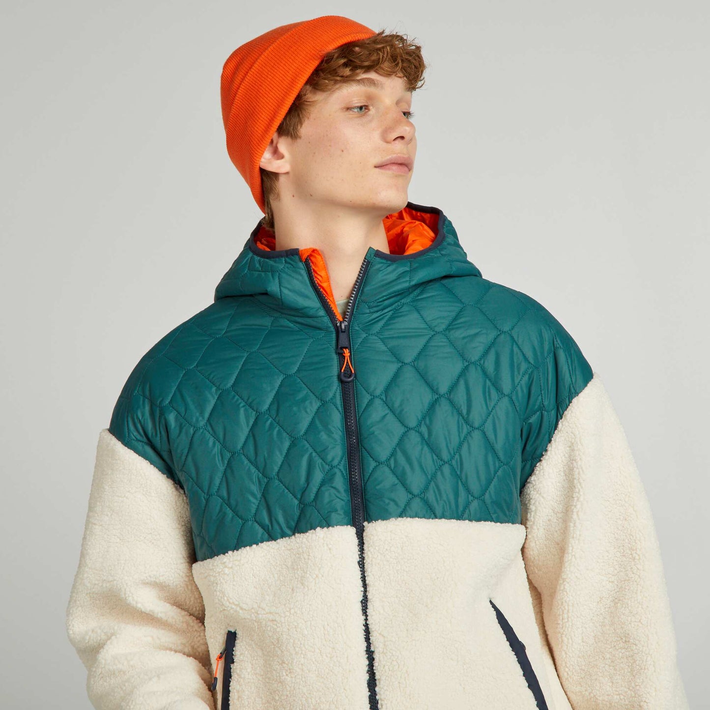 Sherpa jacket GREEN