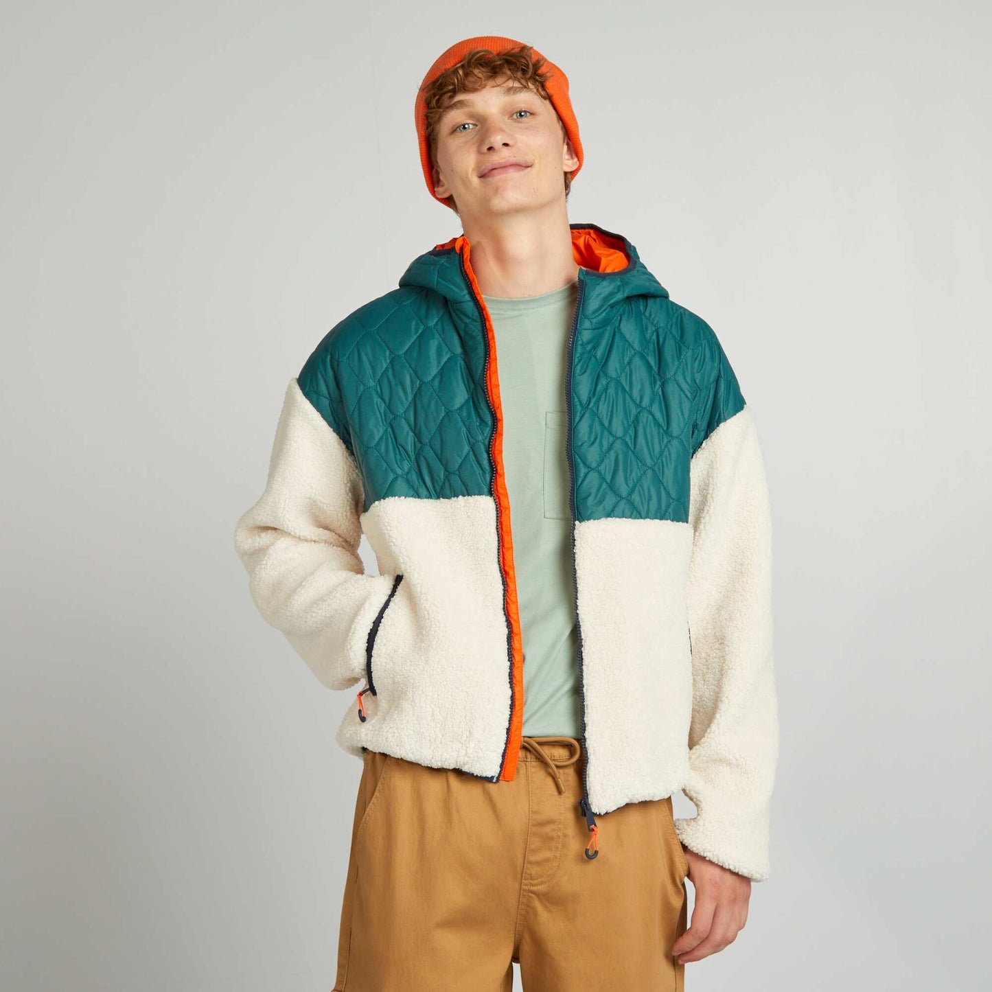 Sherpa jacket GREEN