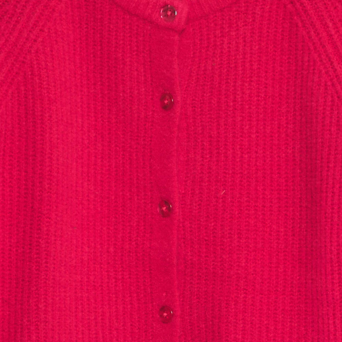 Knitted round-neck cardigan PINK