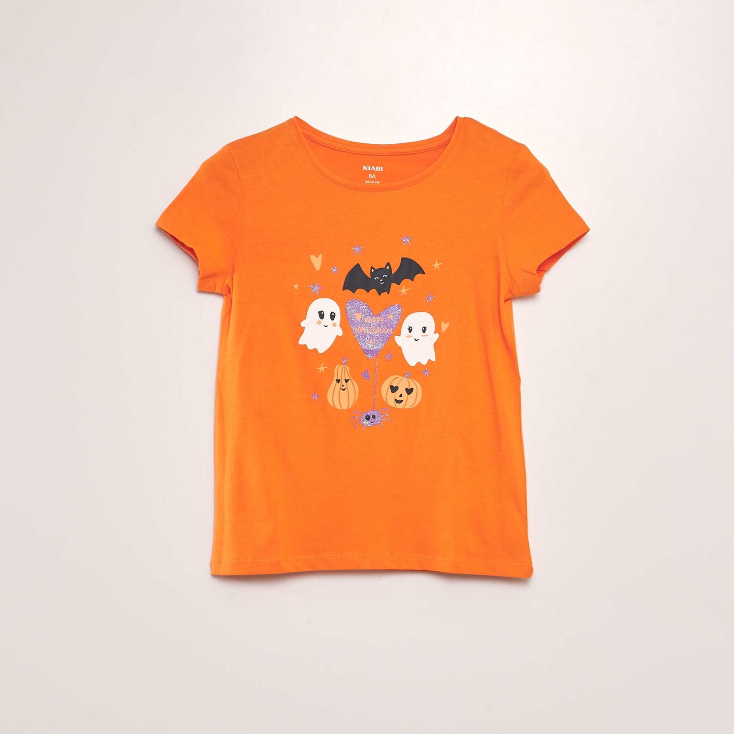 'Halloween' T-shirt with short sleeves ORANGE