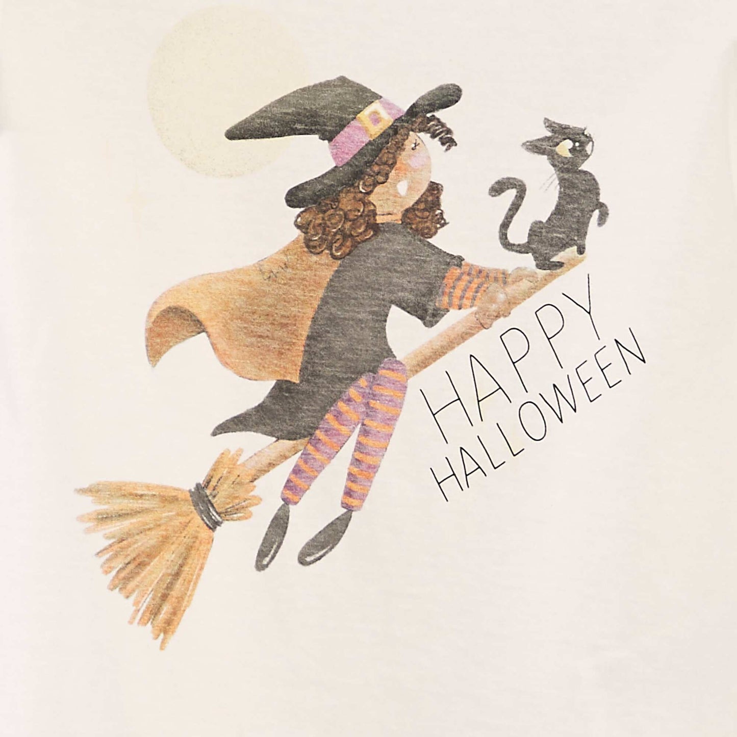 'Halloween' T-shirt with short sleeves WHITE