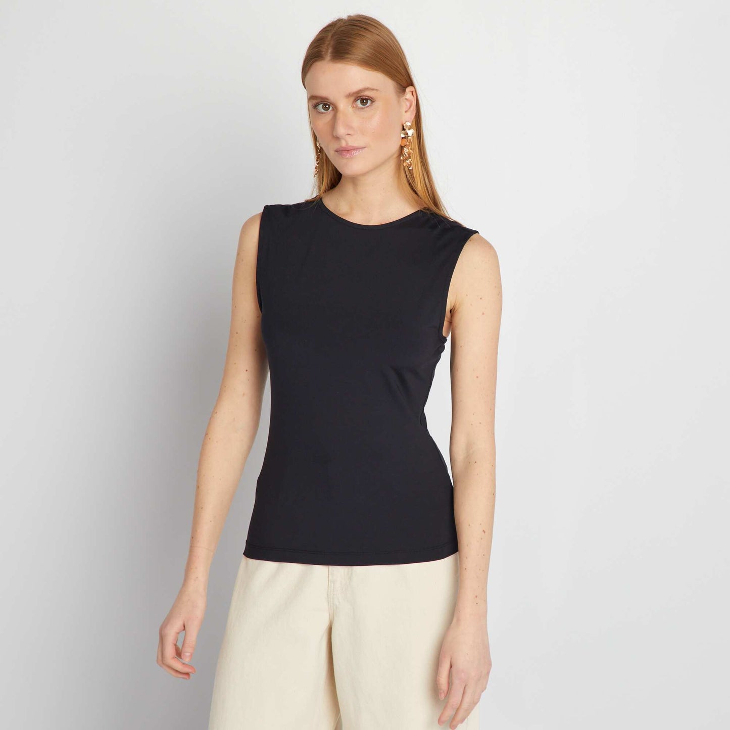 Vest top BLACK