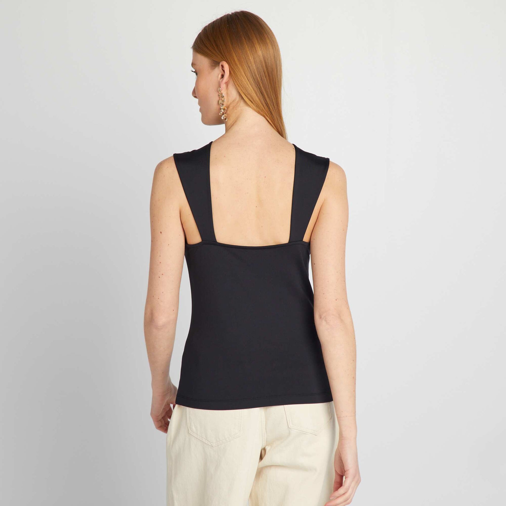 Vest top BLACK