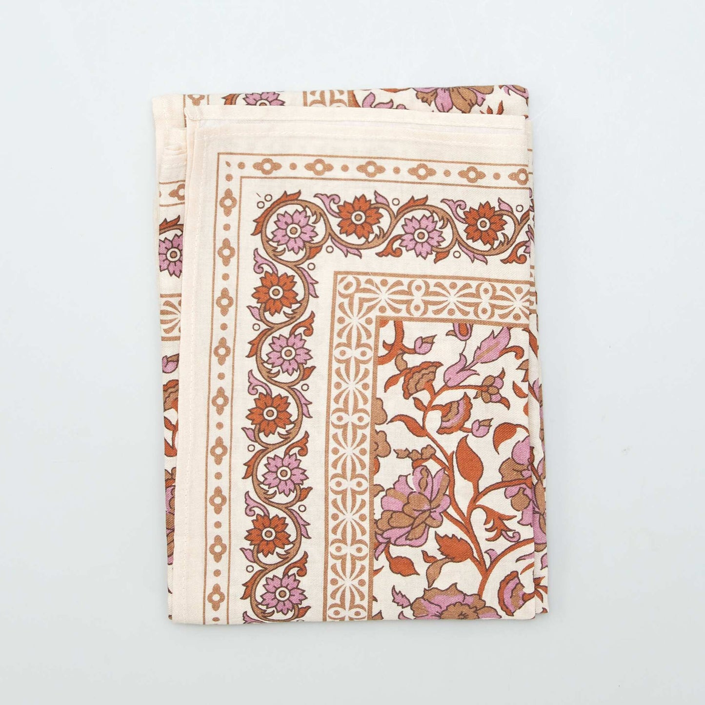 Rectangular scarf beige