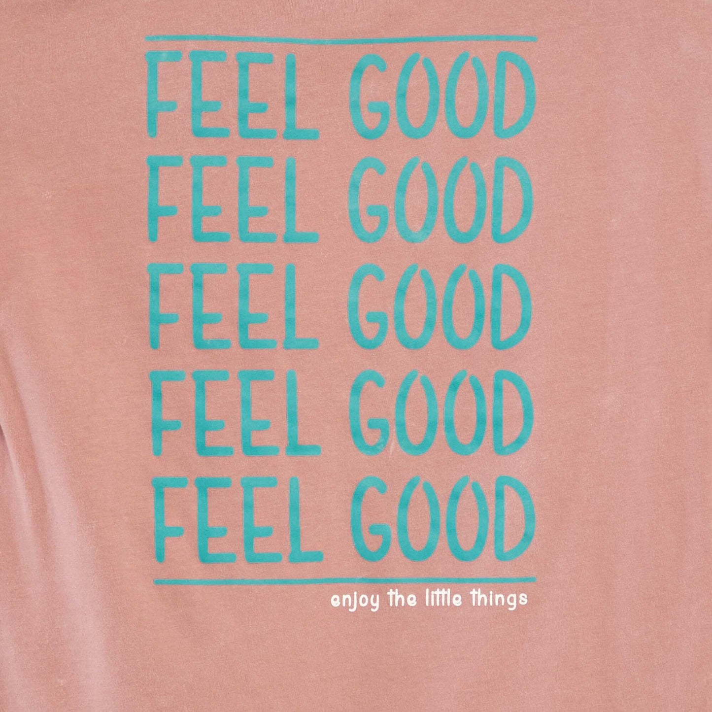 Roomy printed T-shirt PINK