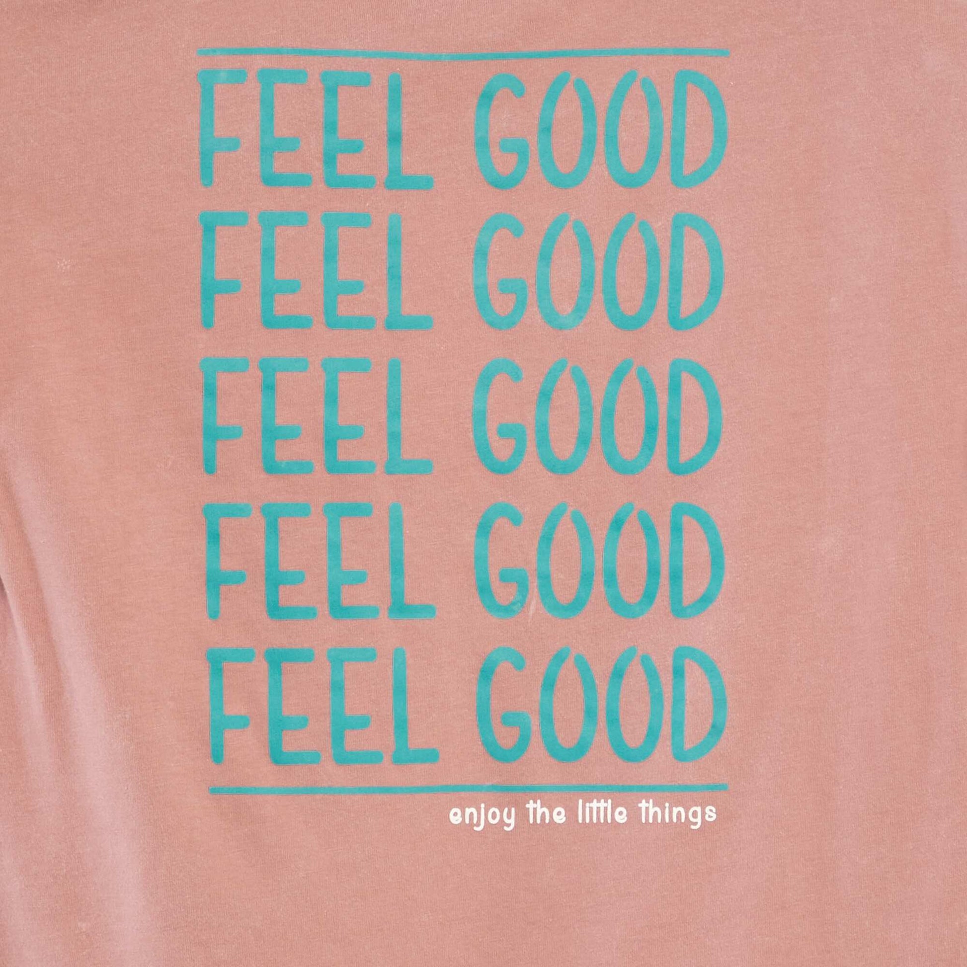 Roomy printed T-shirt PINK
