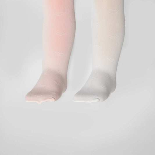 Pack of warm tights PINK