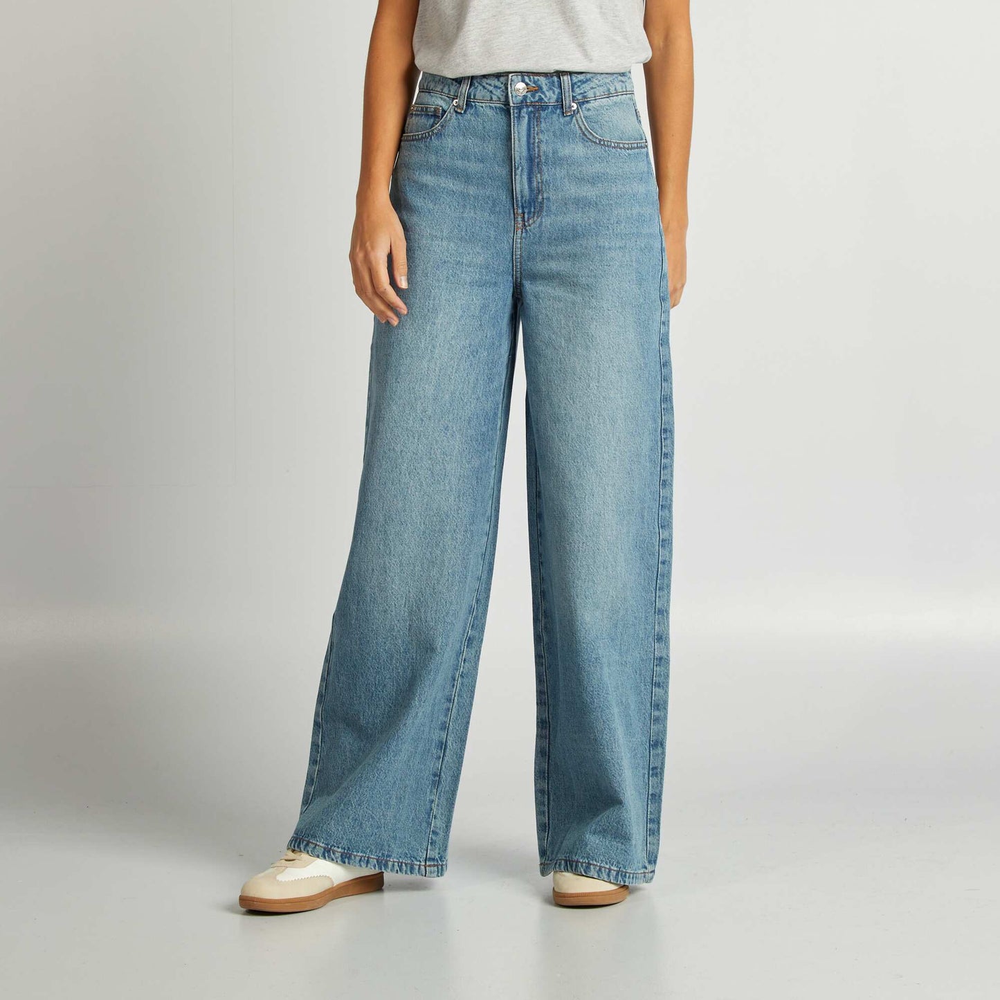 Wide-leg jeans BLUE