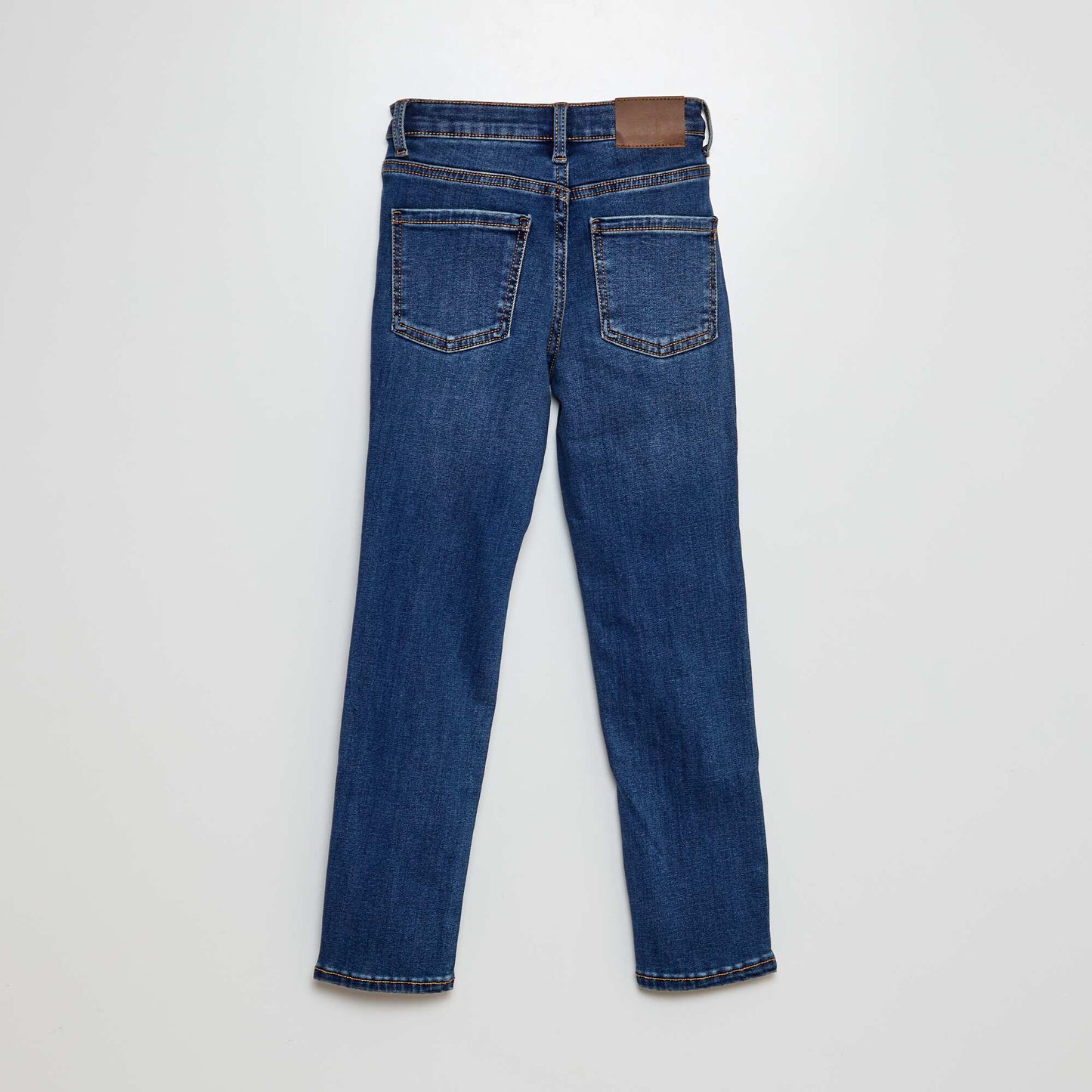 Plain slim-fit jeans BLUE