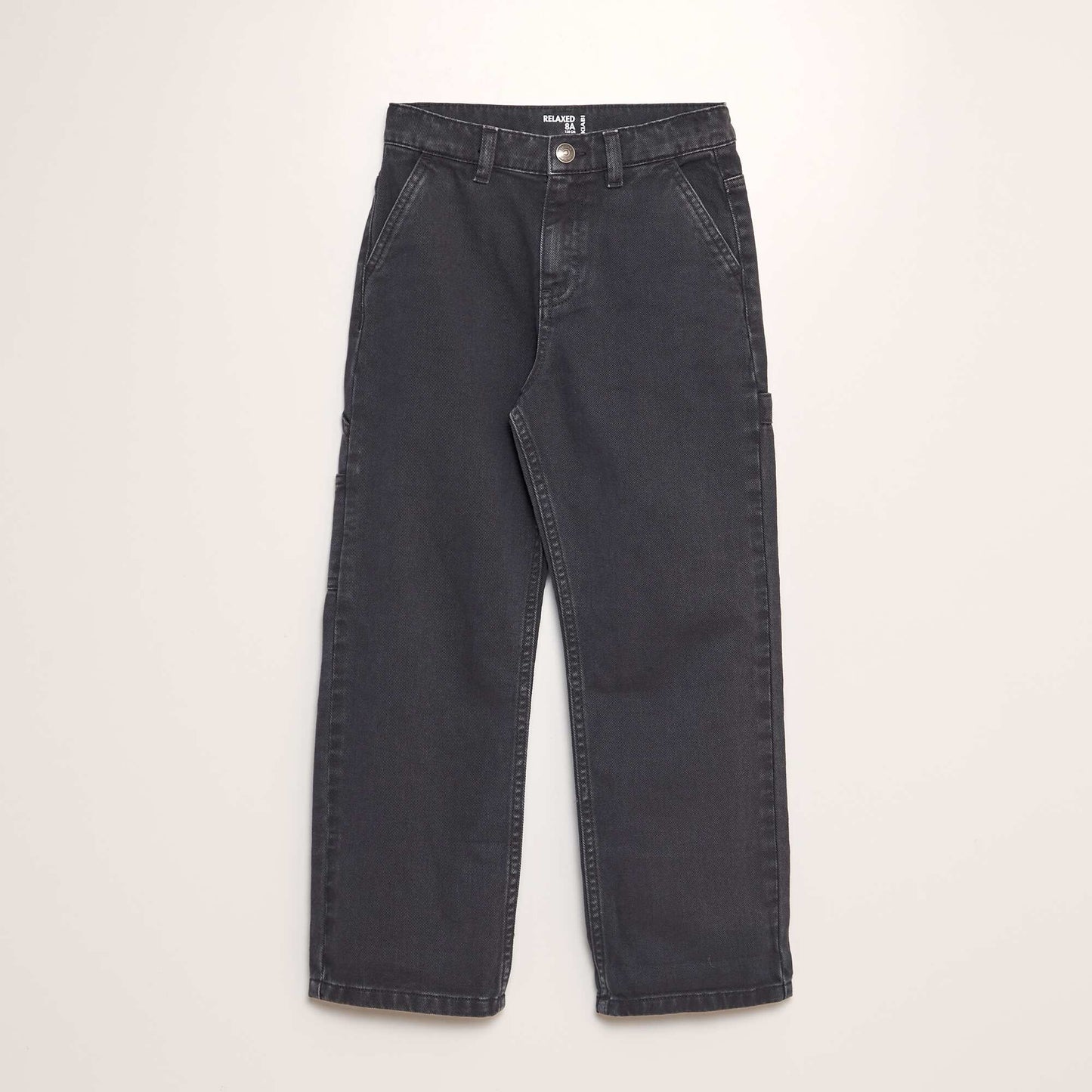 Carpenter-style trousers BLACK