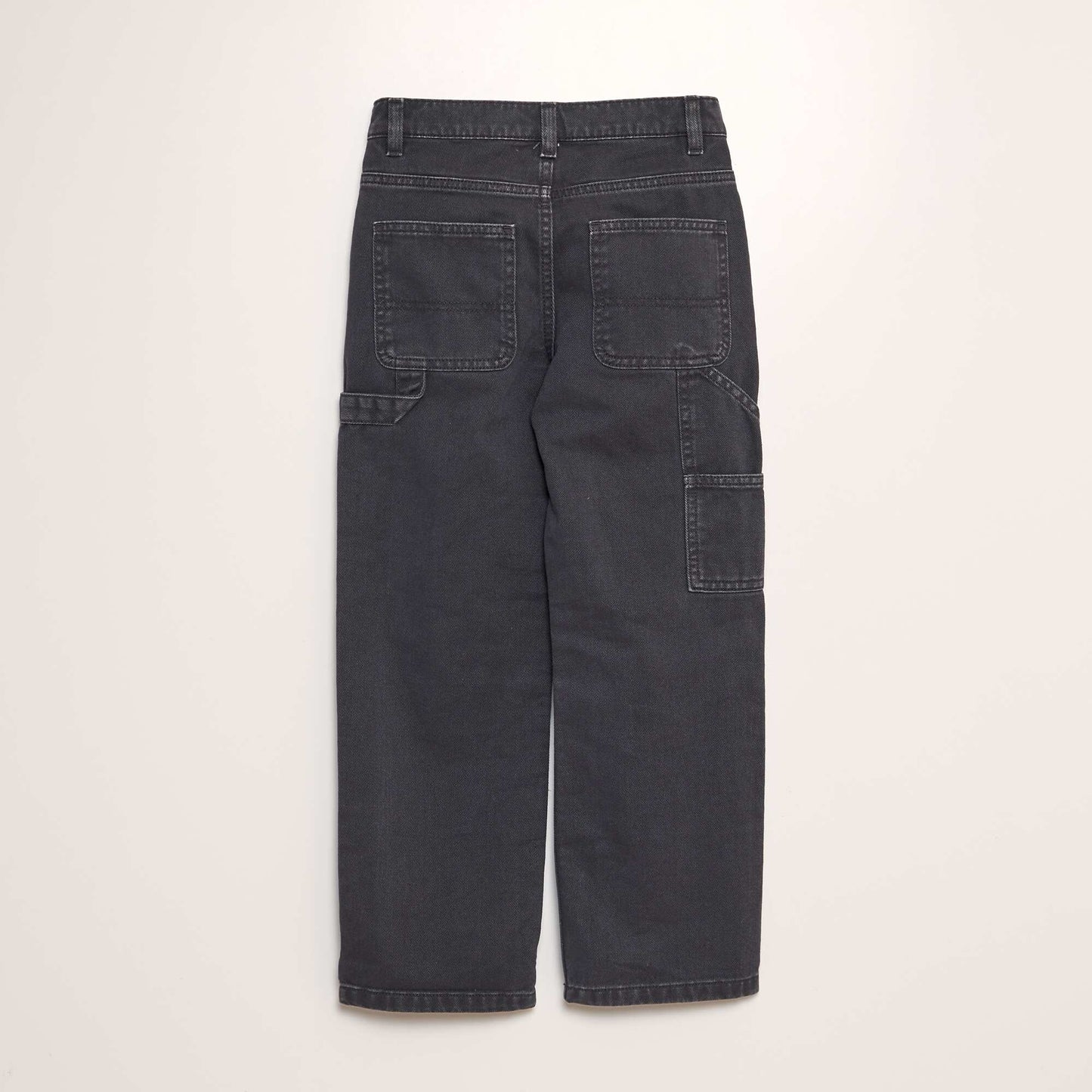 Carpenter-style trousers BLACK