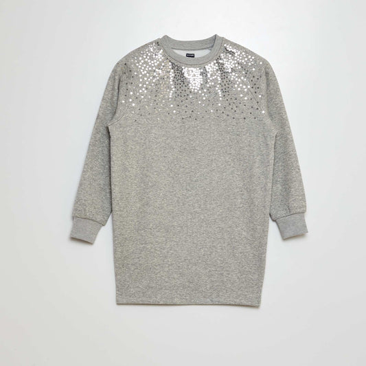 Sweatshirt dress GREY