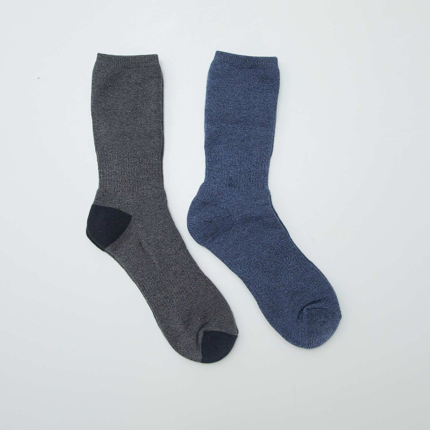 Pack of 2 pairs of warm socks BLUE