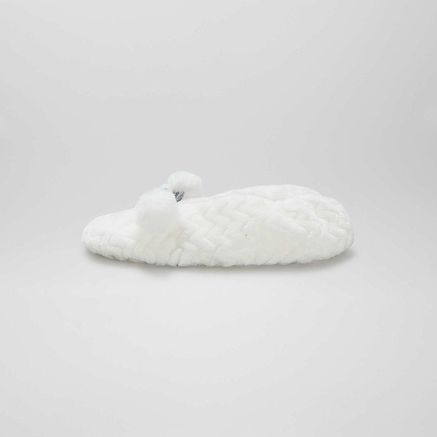 Fleece slippers BEIGE