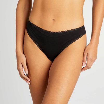 عبوة من 2 سراويل قطنية سوداء