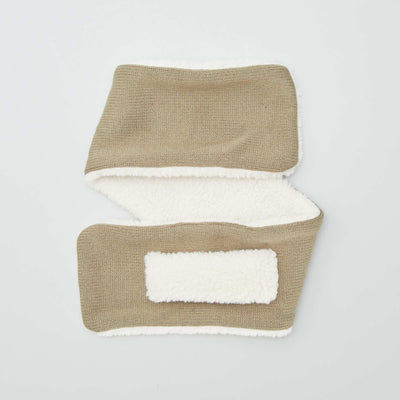 طقم مكون من قطعتين - طقم قبعة صغيرة + وشاح أخضر