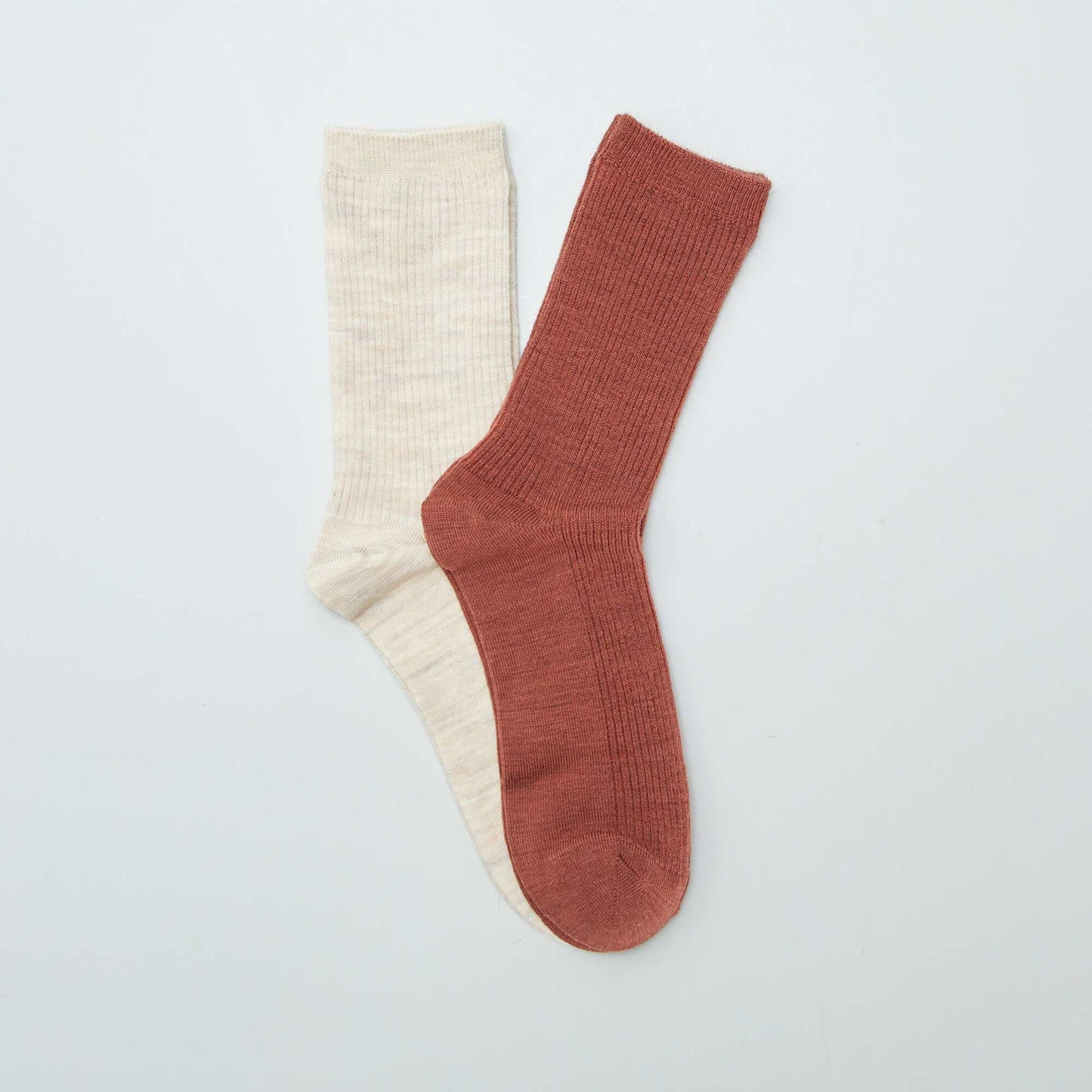 Wool socks BEIGE