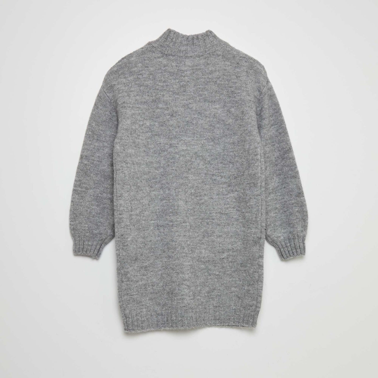 Knit jumper dress GREY