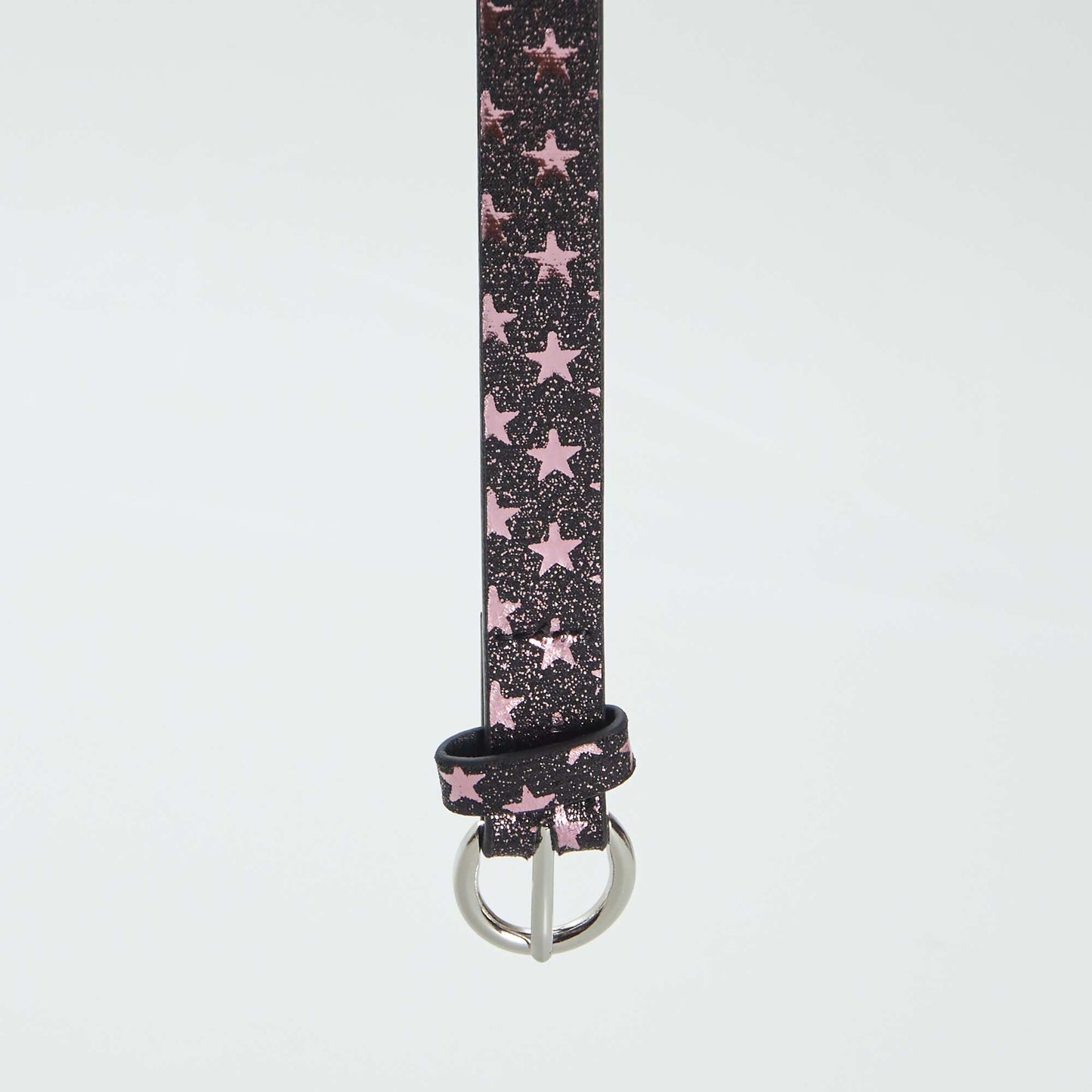 Narrow star belt BLACK