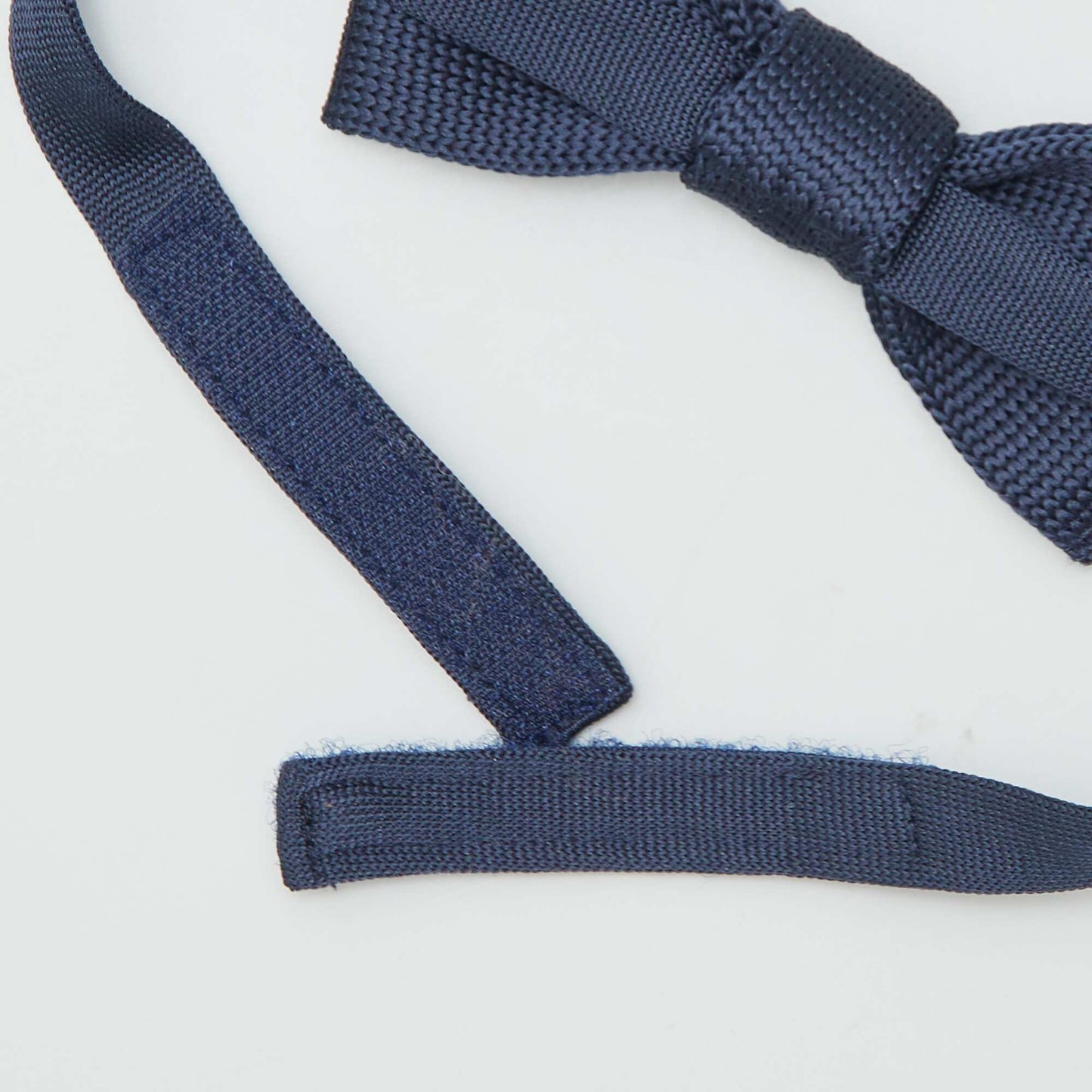 Waffle-knit bowtie BLUE