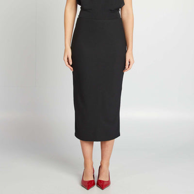 Midi skirt BLACK