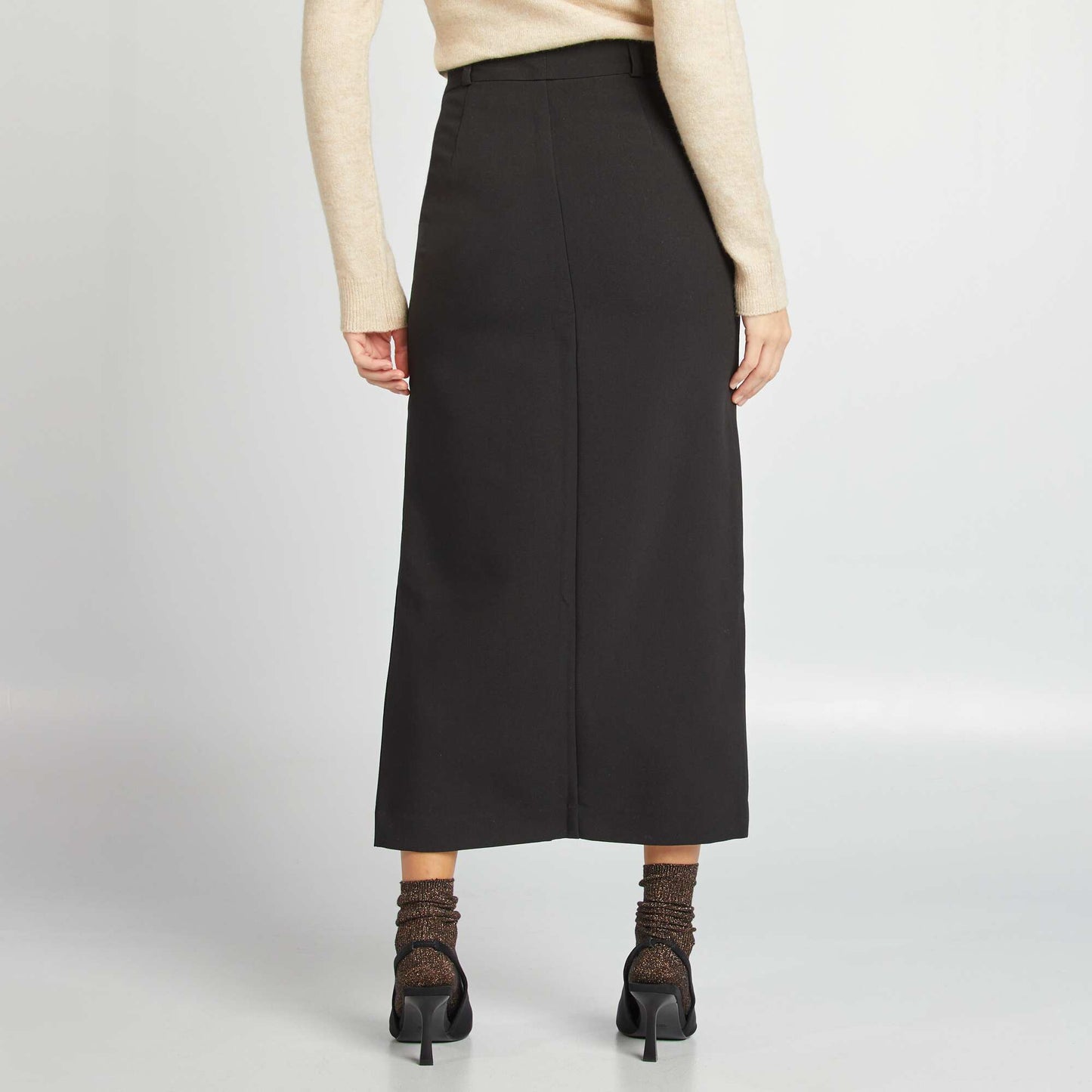 Midi skirt black