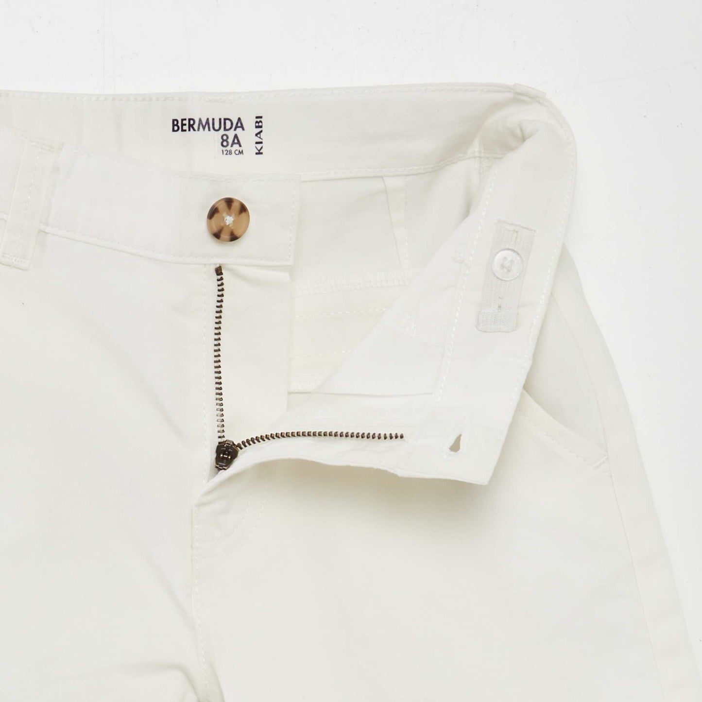 Chino Bermuda shorts WHITE