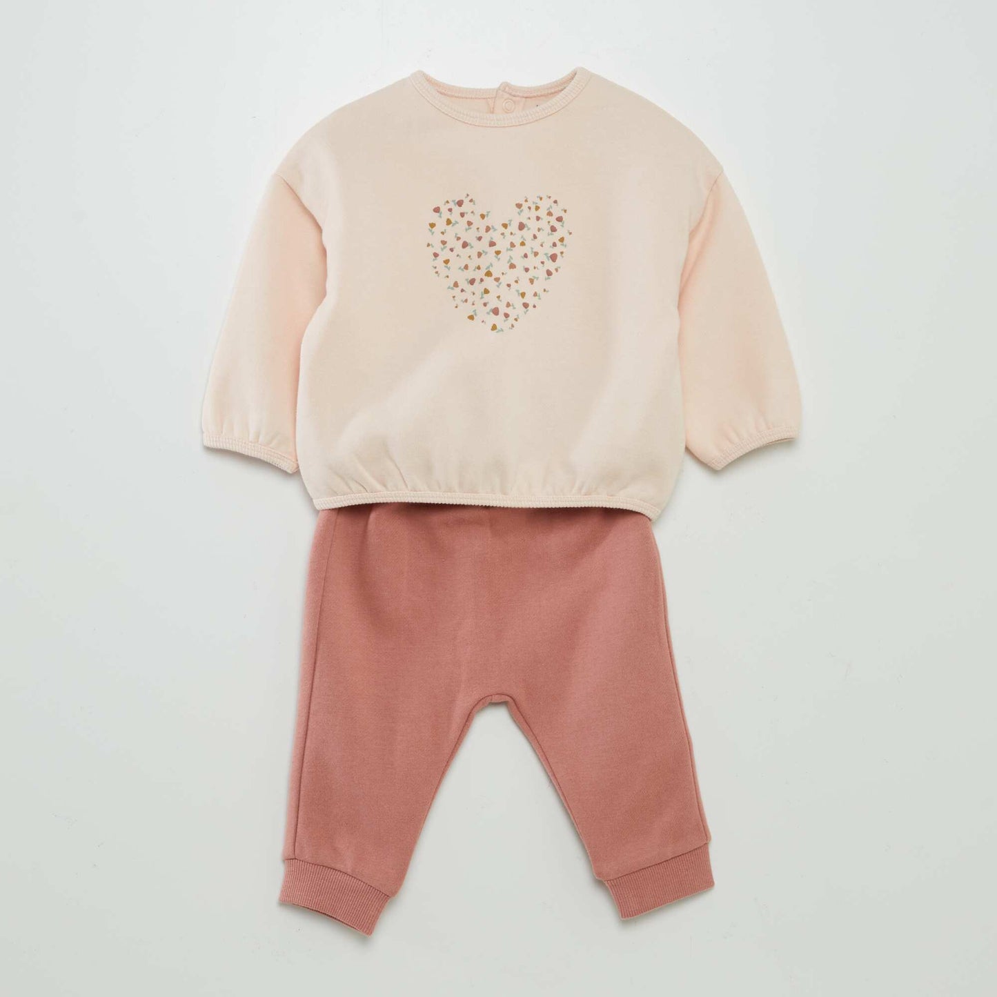 Sweatshirt and joggers set - 2-piece set PINK