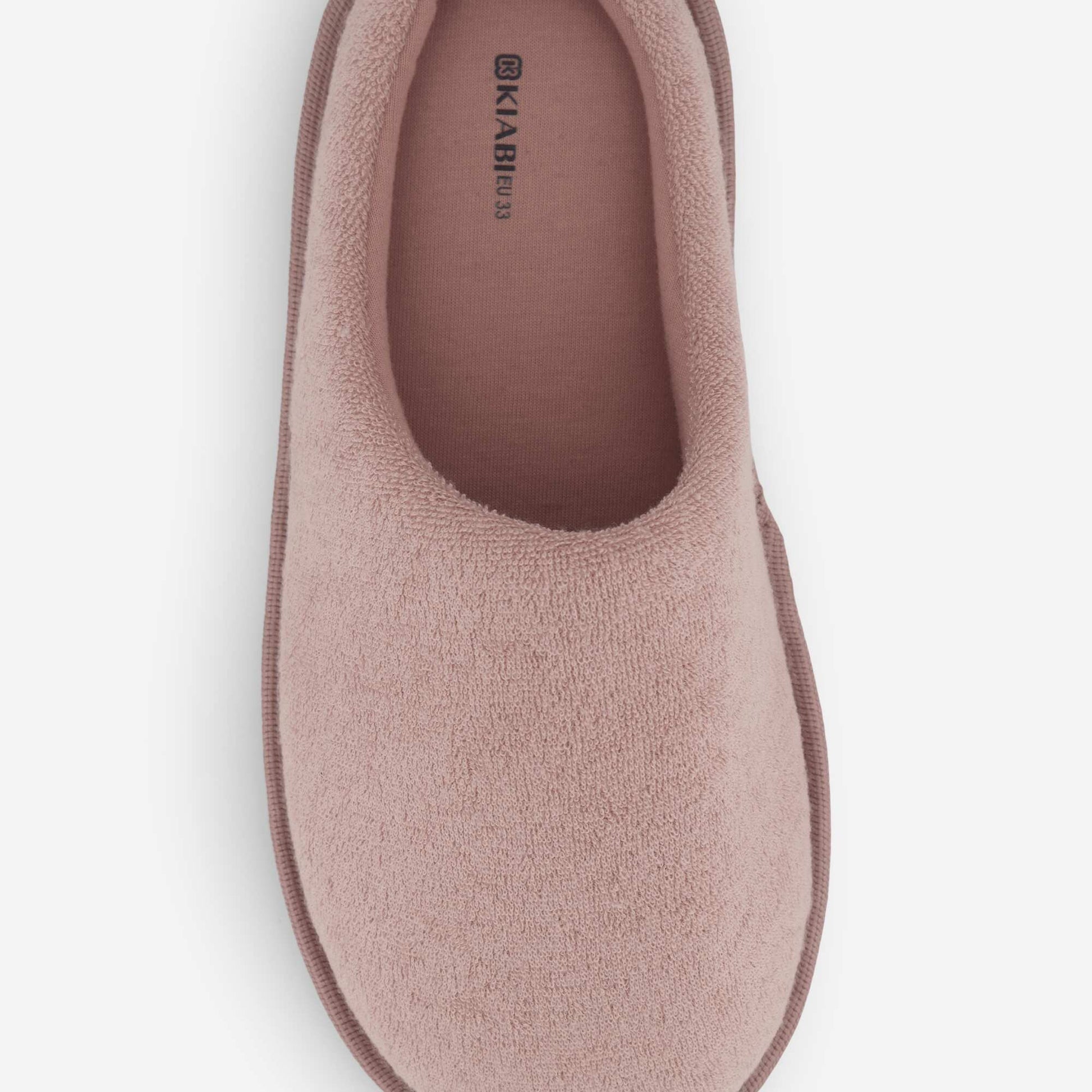Plain mule slippers PINK