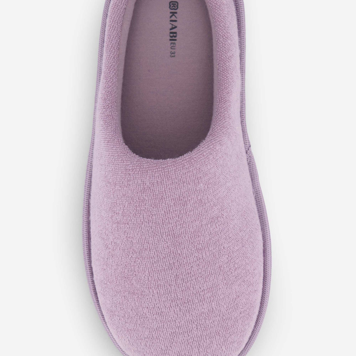 Plain mule slippers PURPLE