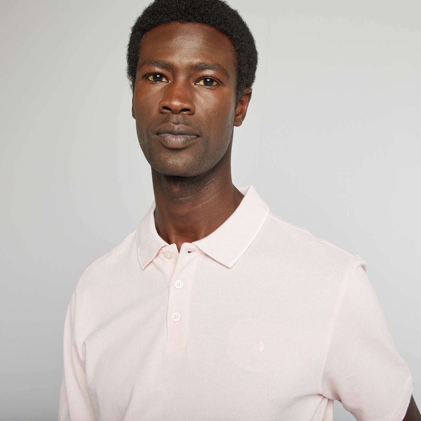 تيشرت بولو قطن بيكيه وردي