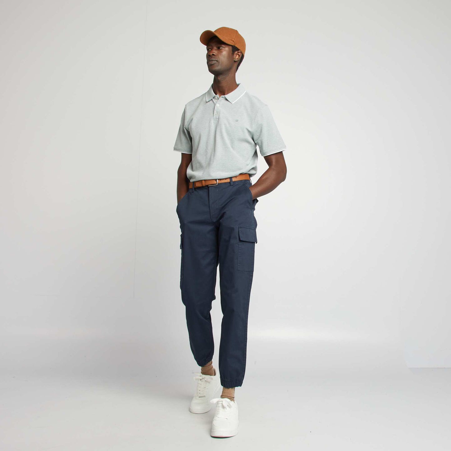 تيشرت بولو قطن بيكيه أخضر