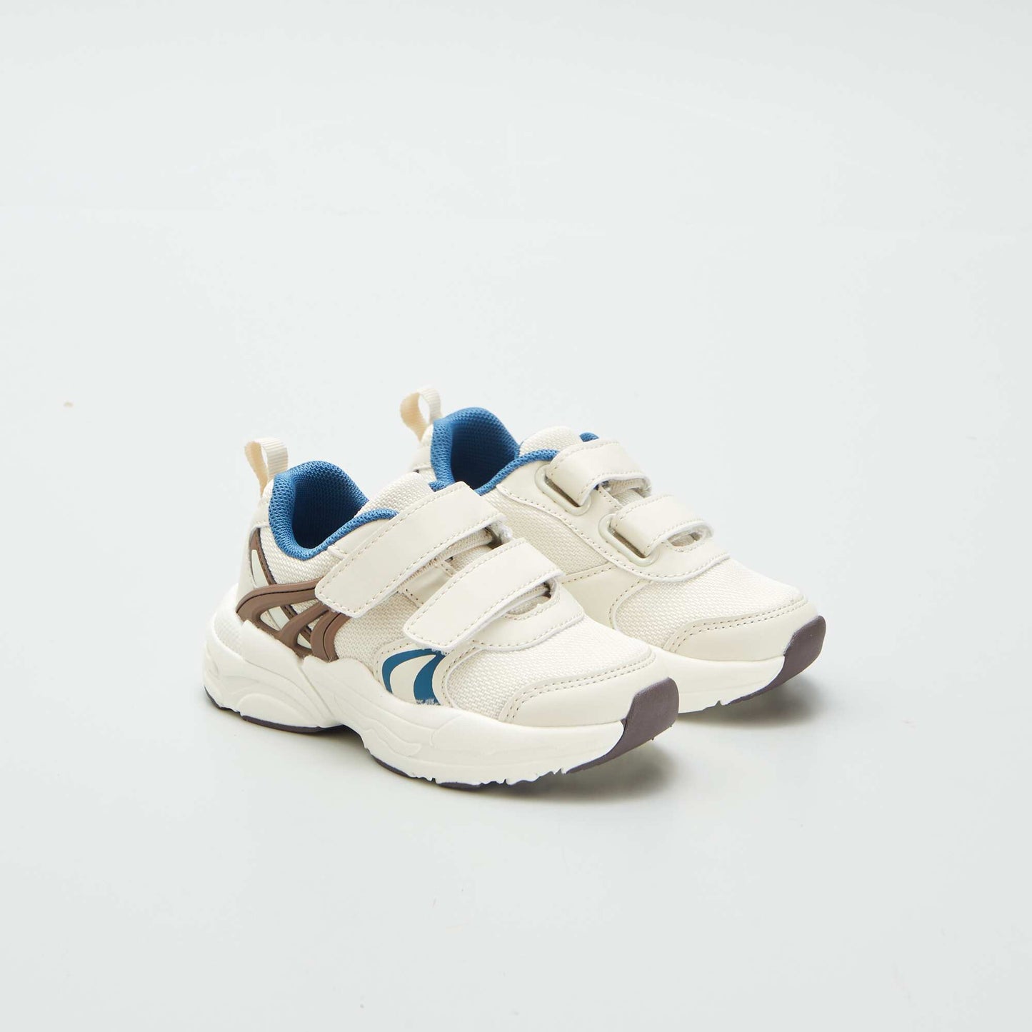 Hook and loop trainers BEIGE