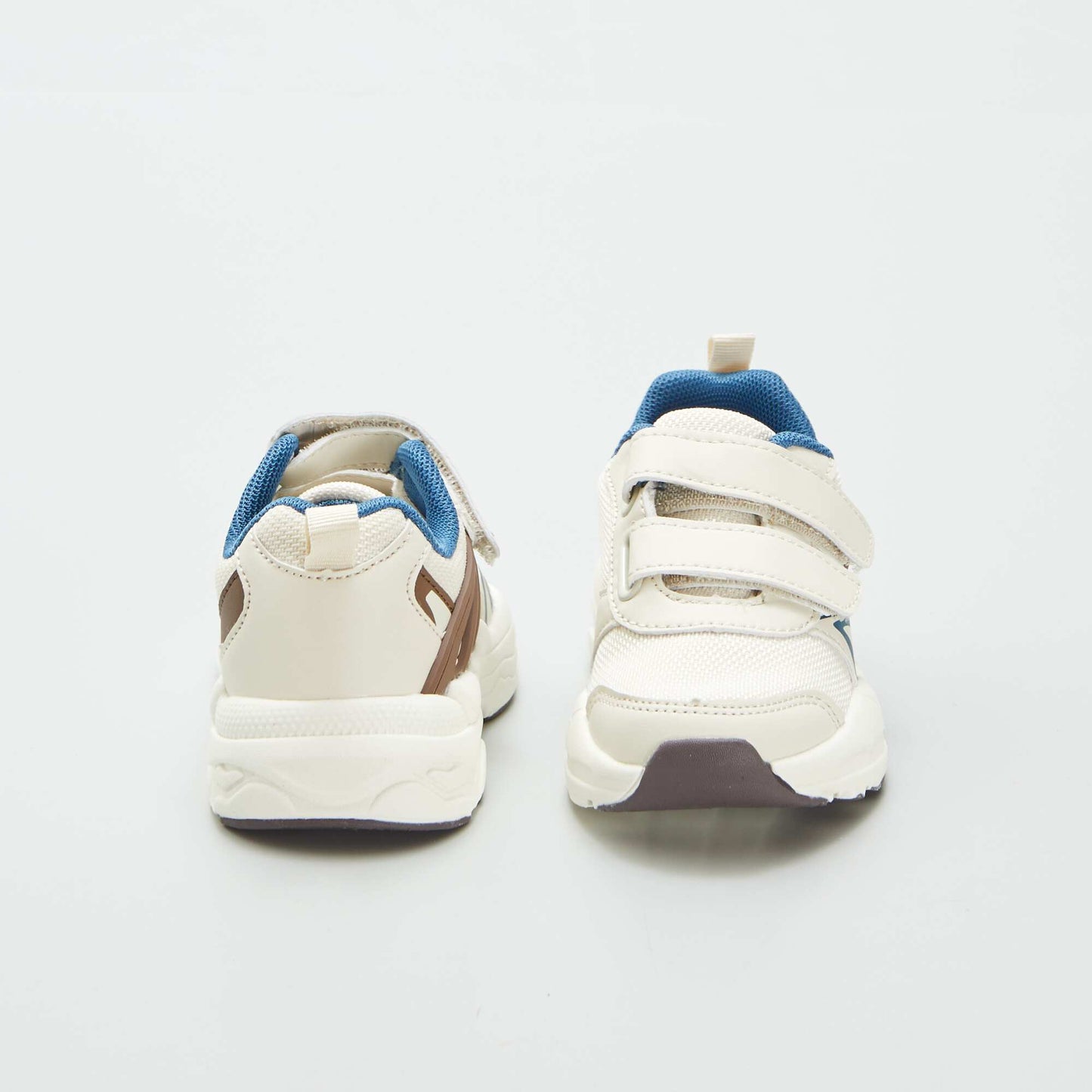 Hook and loop trainers BEIGE