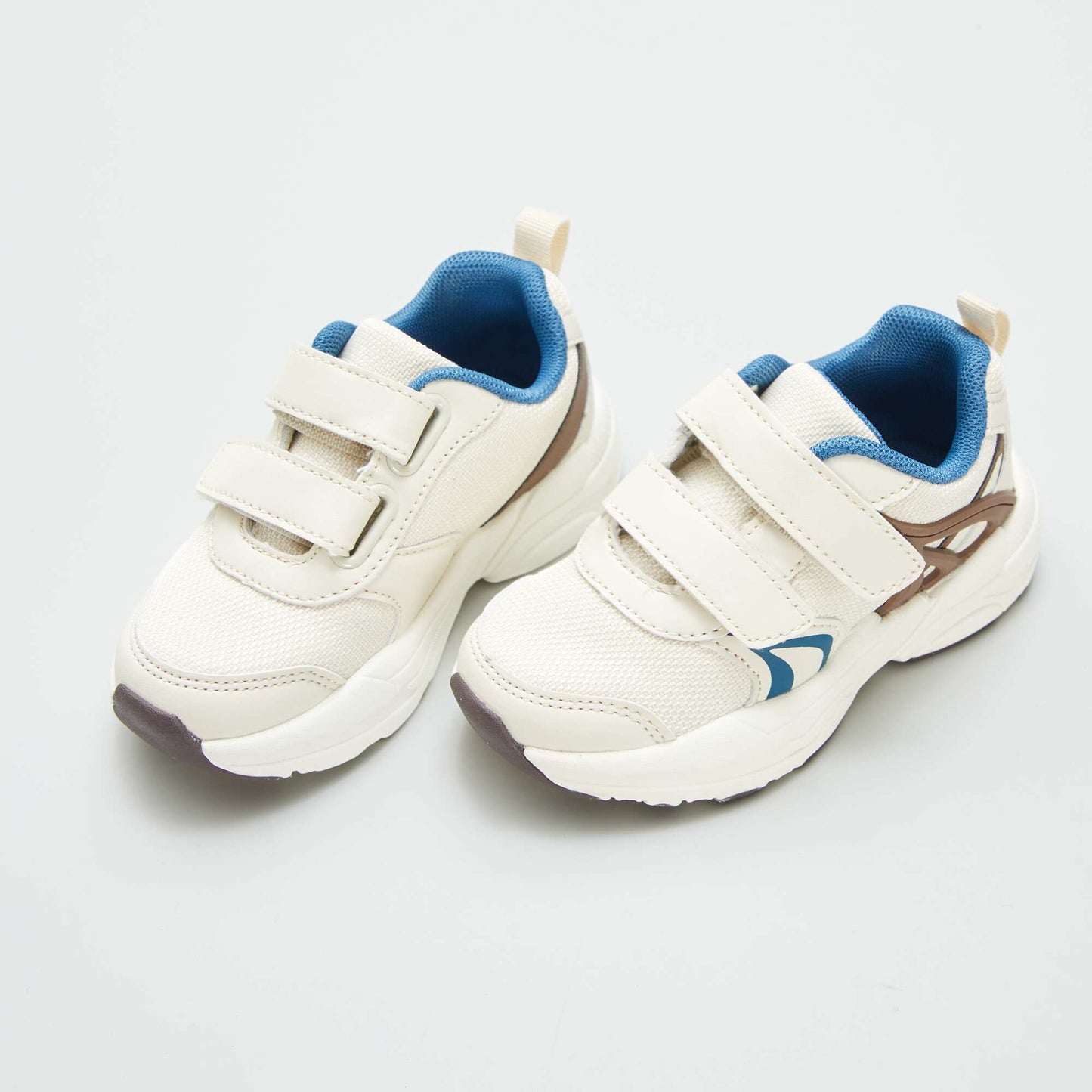 Hook and loop trainers BEIGE