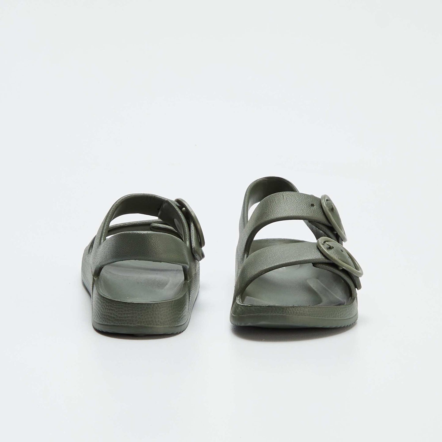 Sandals with double strap KHAKI