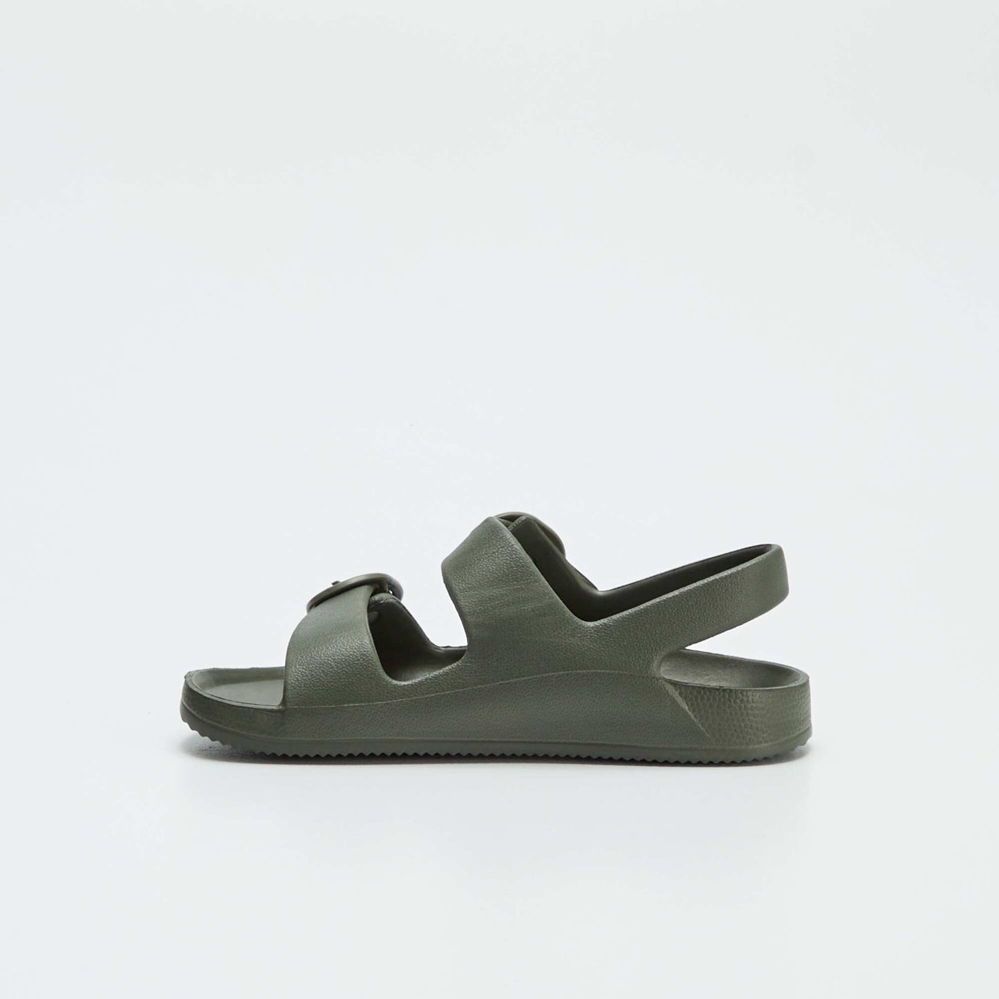 Sandals with double strap KHAKI