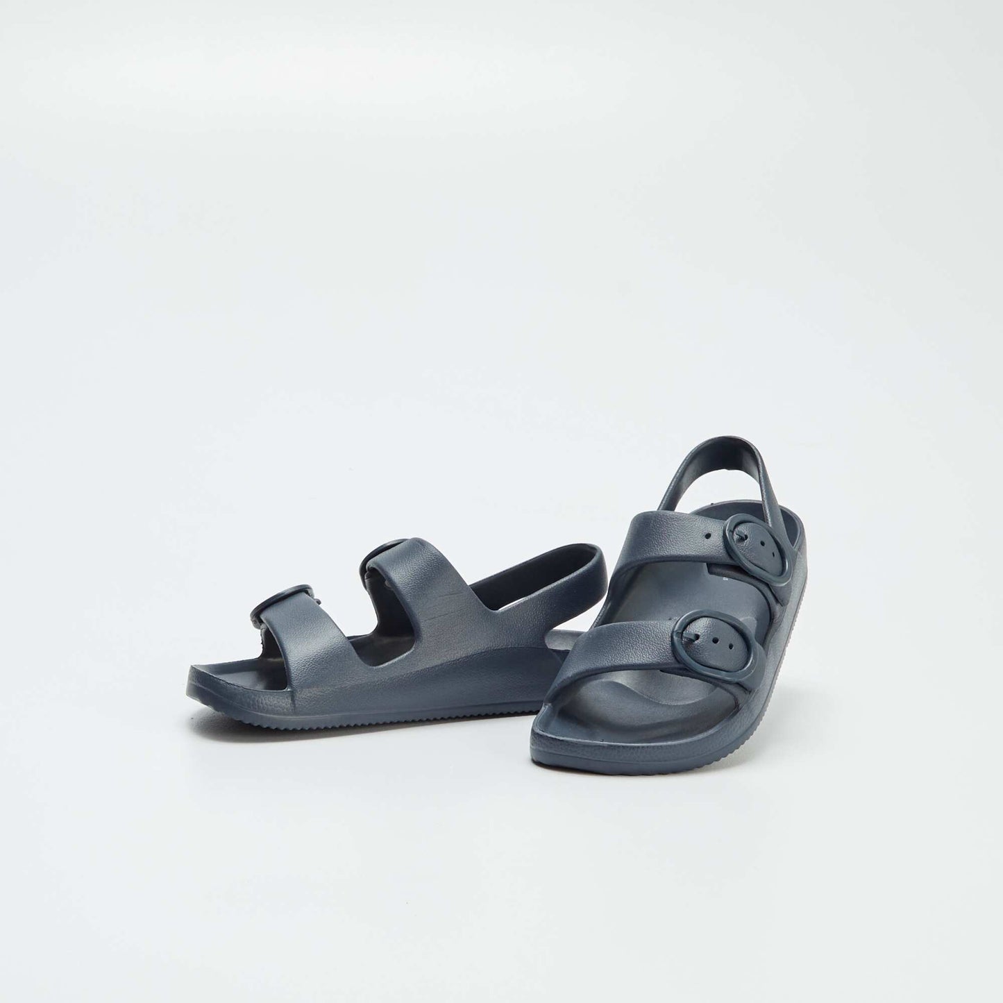 Sandals with double strap BLUE