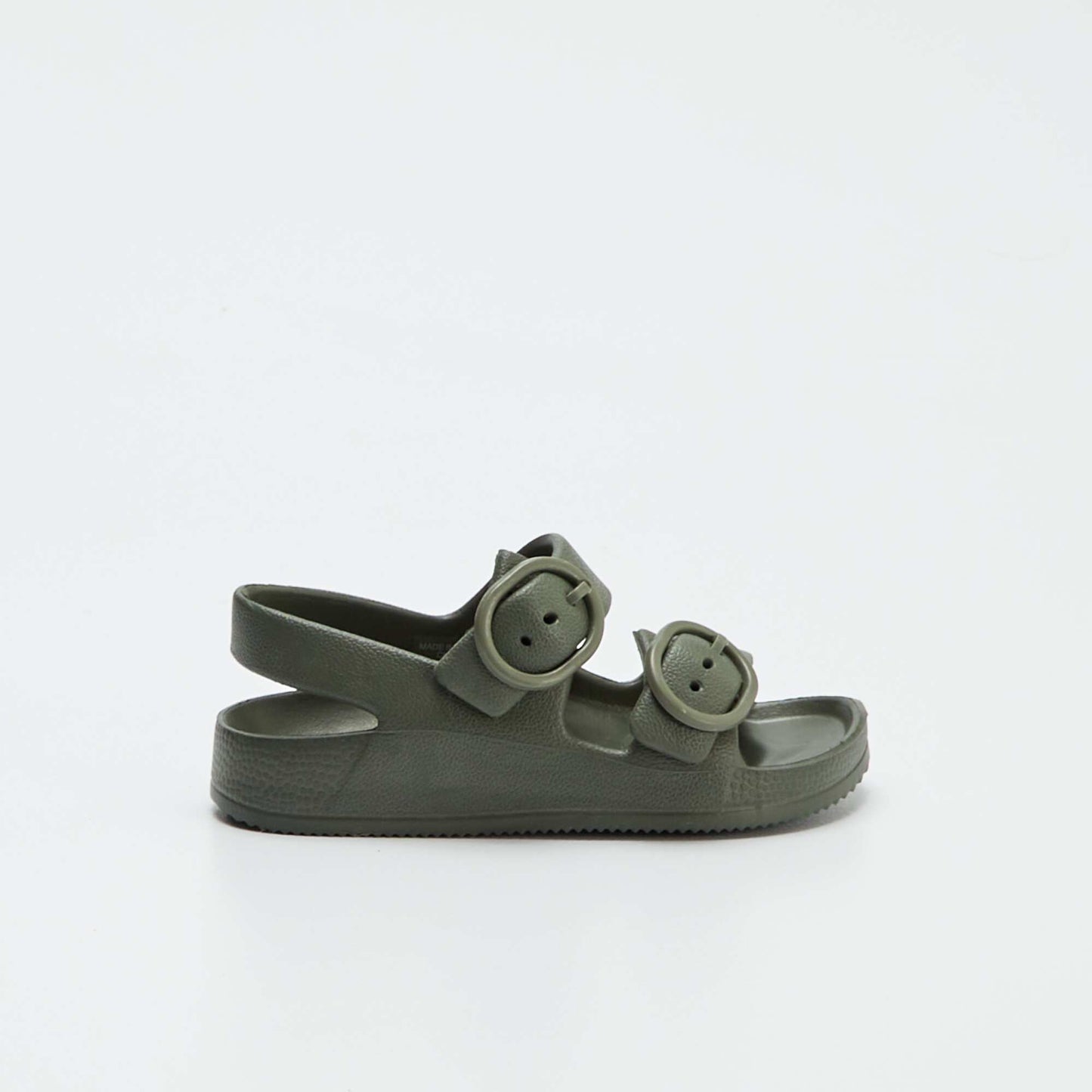 Sandals with double strap KHAKI