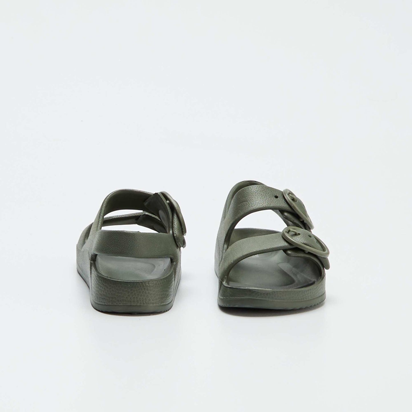 Sandals with double strap KHAKI